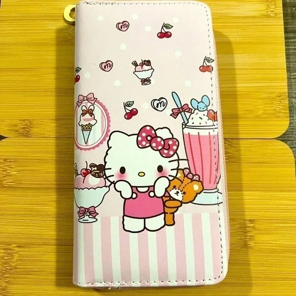 Hello kitty milkshake wallet - Picture 1 of 2